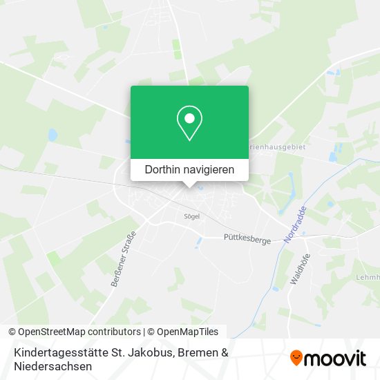 Kindertagesstätte St. Jakobus Karte
