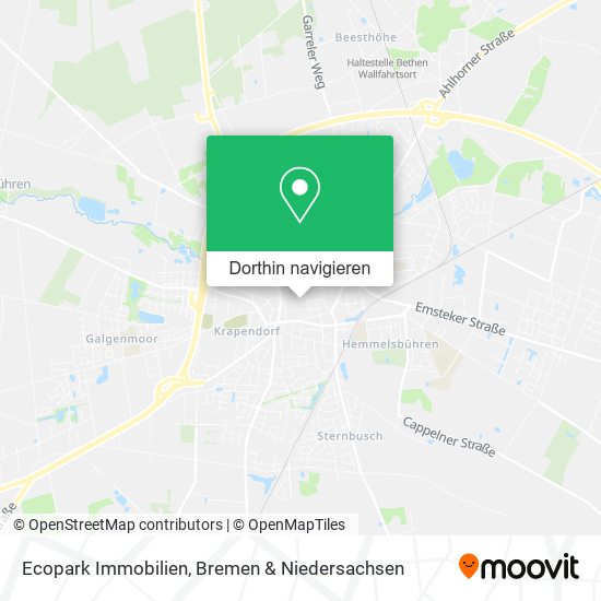 Ecopark Immobilien Karte