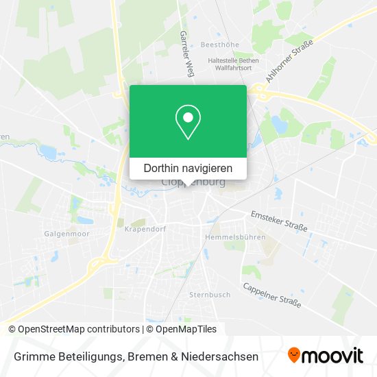 Grimme Beteiligungs Karte