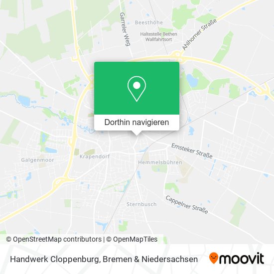 Handwerk Cloppenburg Karte