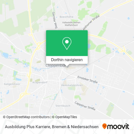 Ausbildung Plus Karriere Karte