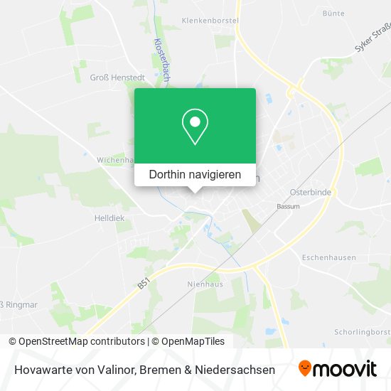 Hovawarte von Valinor Karte