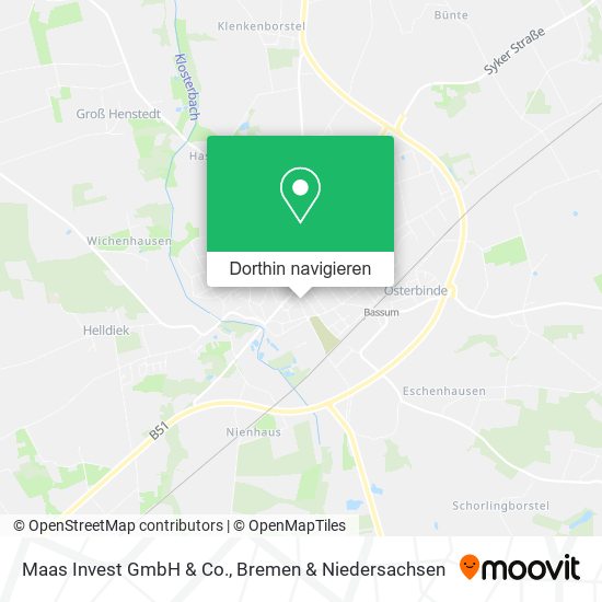 Maas Invest GmbH & Co. Karte