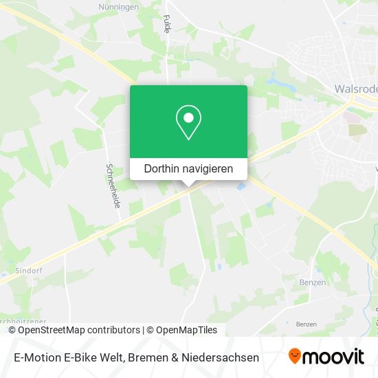 E-Motion E-Bike Welt Karte