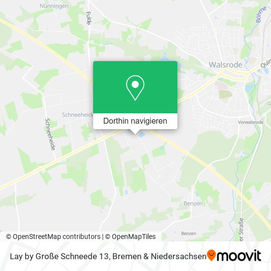 Lay by Große Schneede 13 Karte