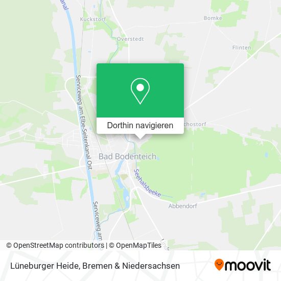 Lüneburger Heide Karte