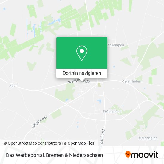 Das Werbeportal Karte