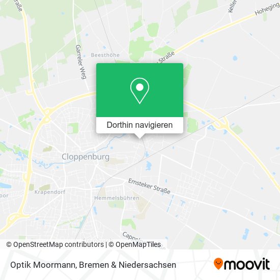 Optik Moormann Karte