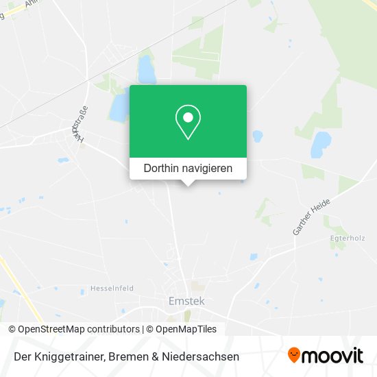 Der Kniggetrainer Karte