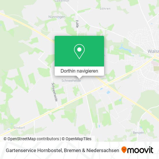 Gartenservice Hornbostel Karte