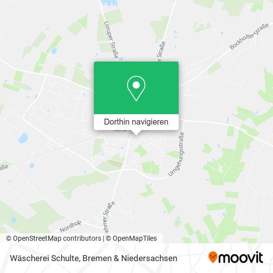 Wäscherei Schulte Karte