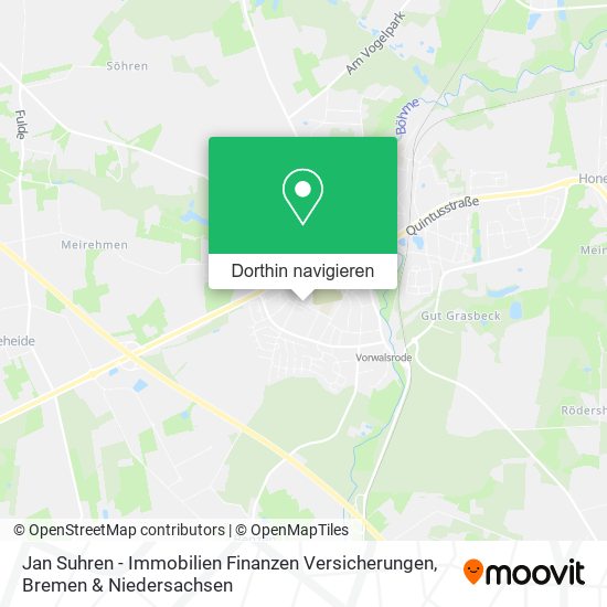 Jan Suhren - Immobilien Finanzen Versicherungen Karte