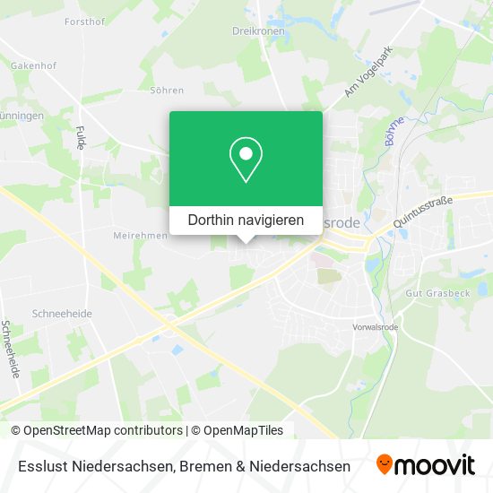 Esslust Niedersachsen Karte