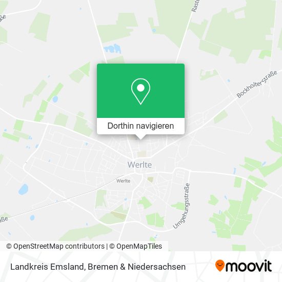 Landkreis Emsland Karte