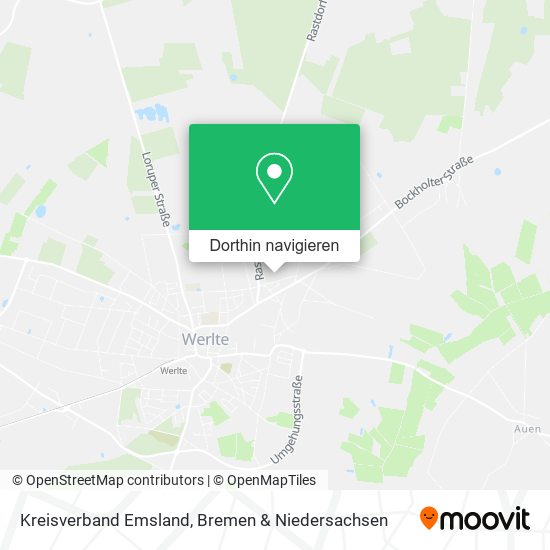 Kreisverband Emsland Karte