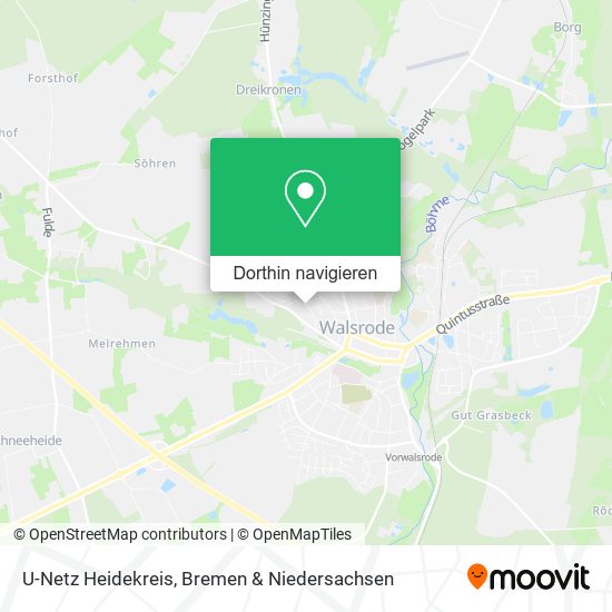 U-Netz Heidekreis Karte