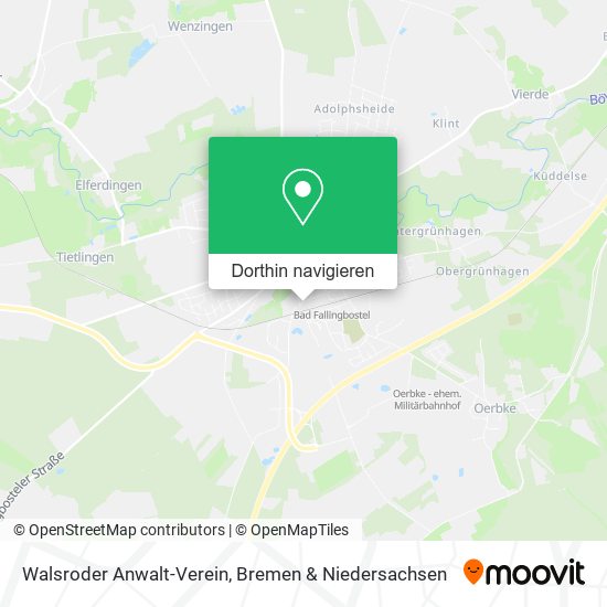 Walsroder Anwalt-Verein Karte