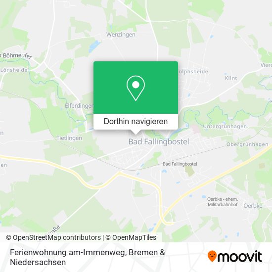 Ferienwohnung am-Immenweg Karte