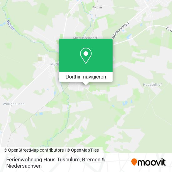 Ferienwohnung Haus Tusculum Karte