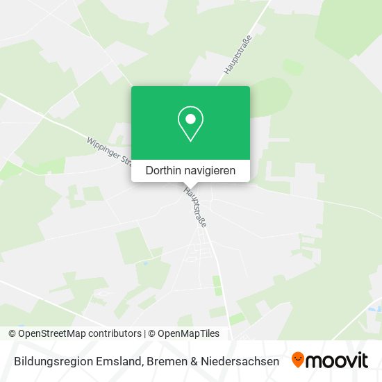 Bildungsregion Emsland Karte