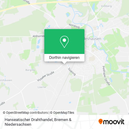 Hanseatischer Drahthandel Karte