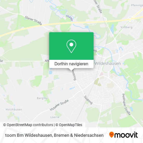 toom Bm Wildeshausen Karte