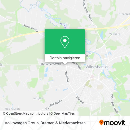 Volkswagen Group Karte