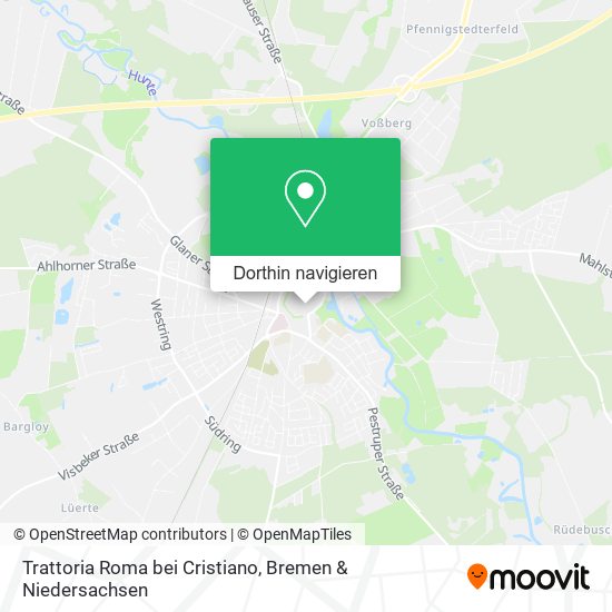 Trattoria Roma bei Cristiano Karte