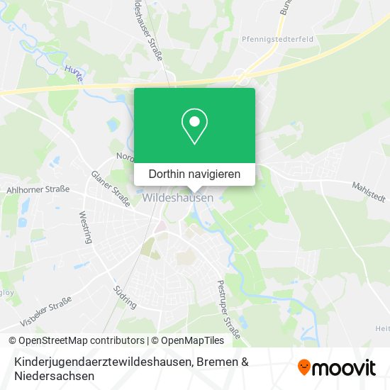 Kinderjugendaerztewildeshausen Karte