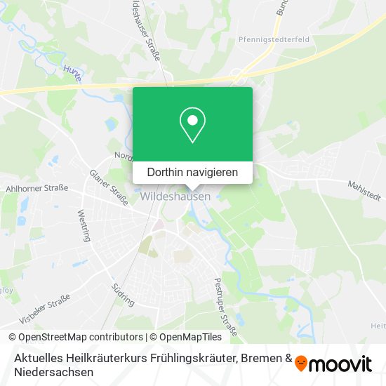 Aktuelles Heilkräuterkurs Frühlingskräuter Karte