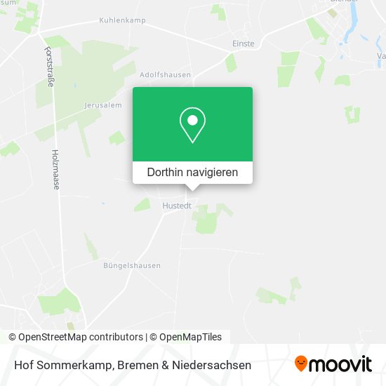 Hof Sommerkamp Karte