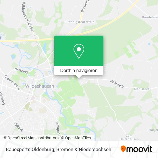 Bauexperts Oldenburg Karte