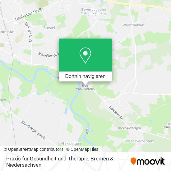 Praxis für Gesundheit und Therapie Karte