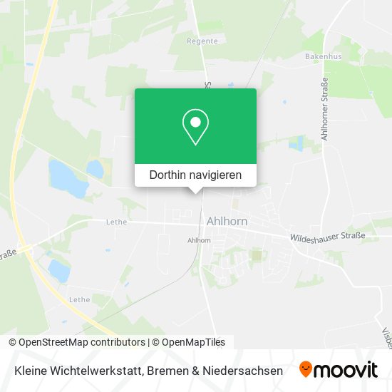 Kleine Wichtelwerkstatt Karte