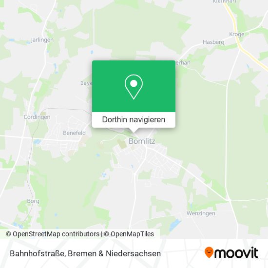 Bahnhofstraße Karte