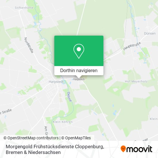 Morgengold Frühstücksdienste Cloppenburg Karte