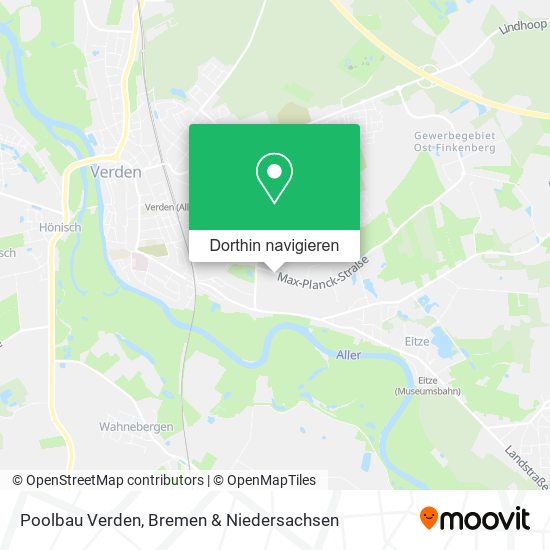 Poolbau Verden Karte