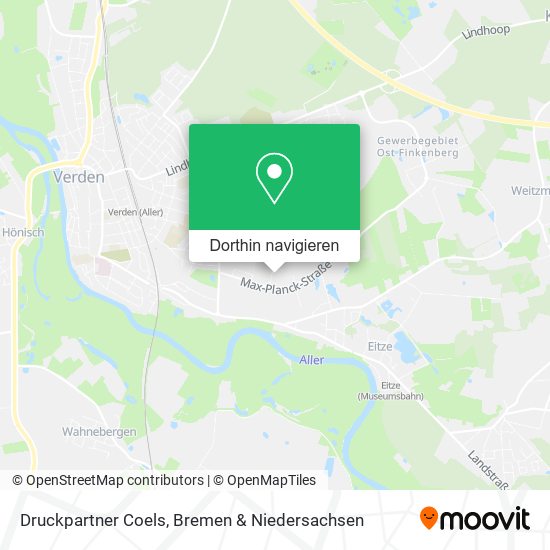 Druckpartner Coels Karte