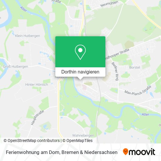 Ferienwohnung am Dom Karte
