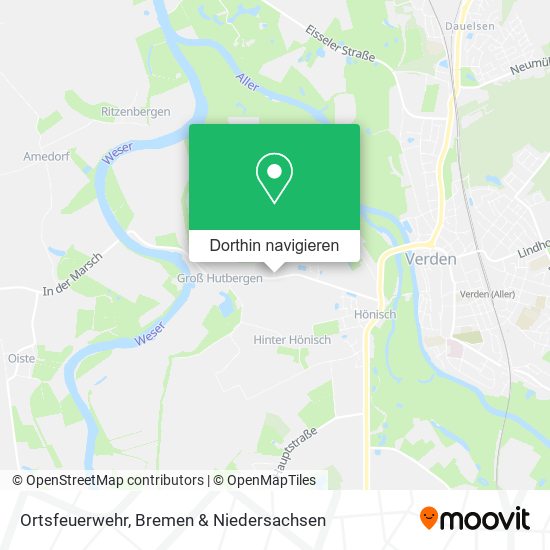 Ortsfeuerwehr Karte