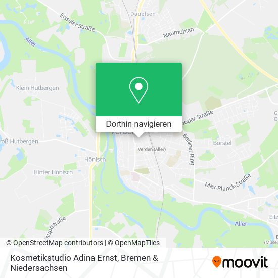 Kosmetikstudio Adina Ernst Karte