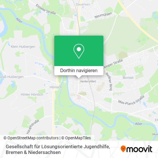 Gesellschaft für Lösungsorientierte Jugendhilfe Karte