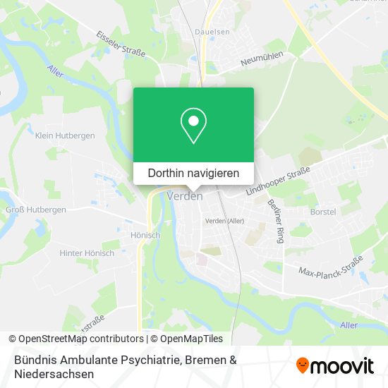 Bündnis Ambulante Psychiatrie Karte