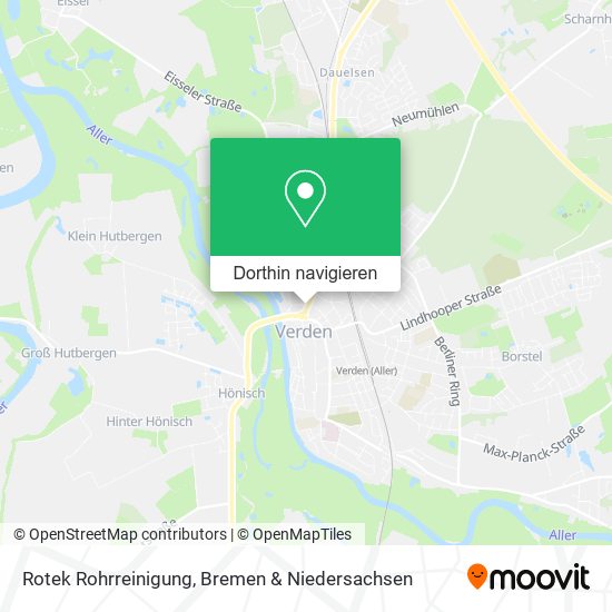Rotek Rohrreinigung Karte