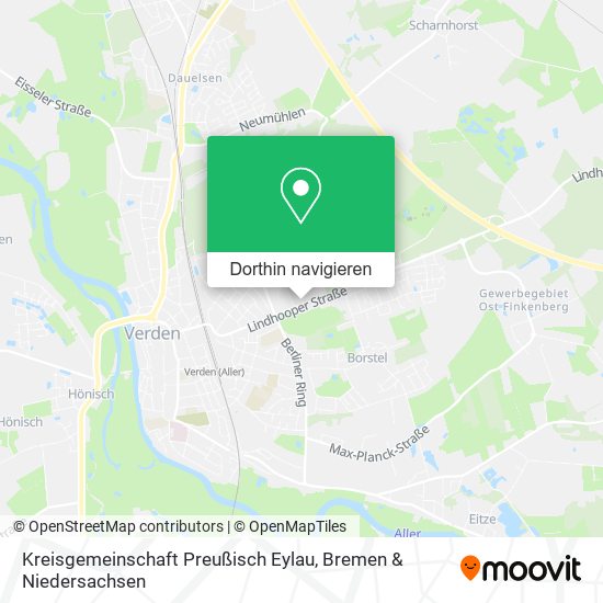 Kreisgemeinschaft Preußisch Eylau Karte