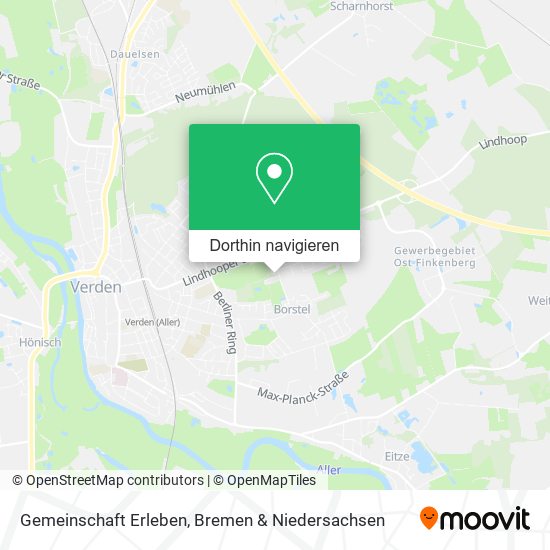 Gemeinschaft Erleben Karte