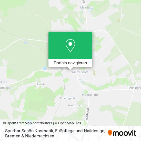 Spürbar Schön Kosmetik, Fußpflege und Naildesign Karte