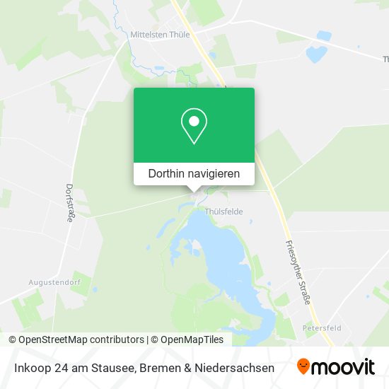 Inkoop 24 am Stausee Karte