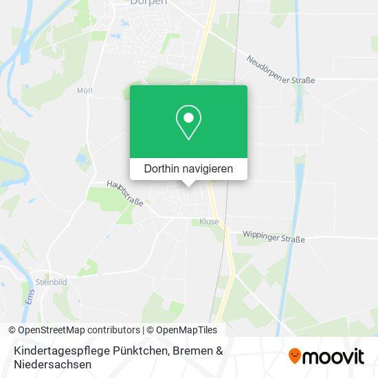 Kindertagespflege Pünktchen Karte