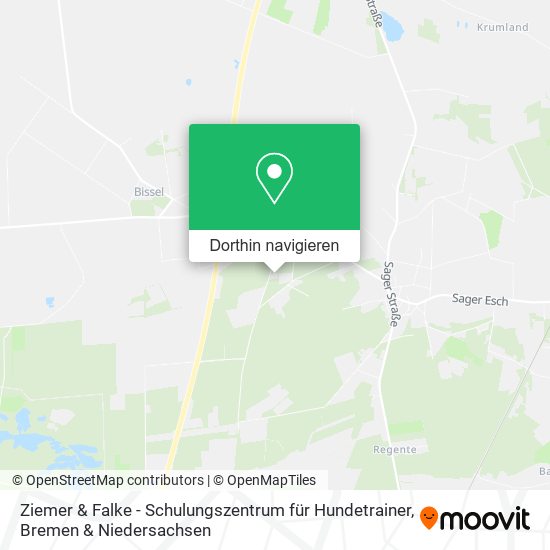 Ziemer & Falke - Schulungszentrum für Hundetrainer Karte